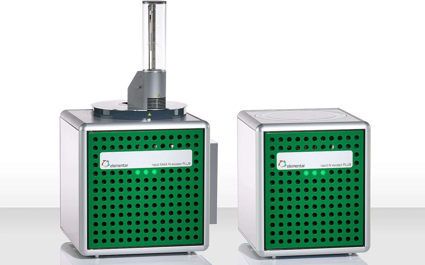New nitrogen and protein analyzers of the exceed PLUS series set new standards for efficiency and user-friendliness